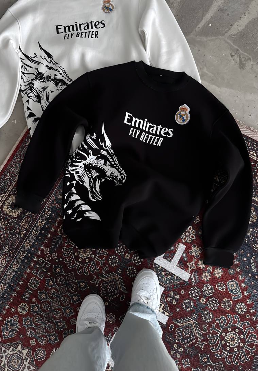 سويتر ريال مدريد والتنين