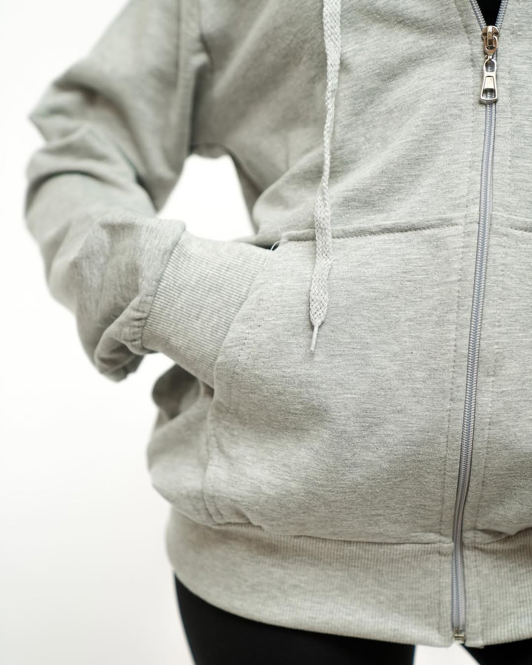 جاكيت رصاصي رجالي نسائي سادة , قالب طبيعي