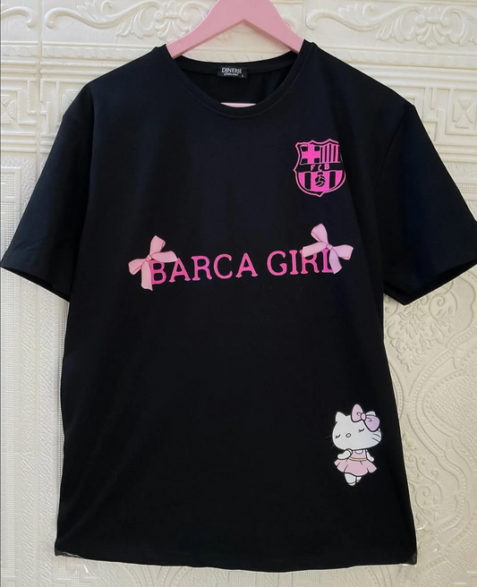 تيشيرت بناتي برشلونية
