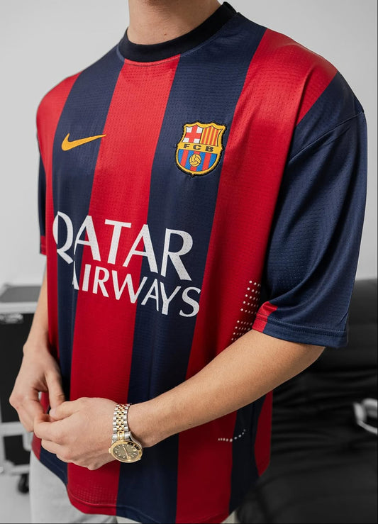 تيشيرت برشلونة الاساسي الدوري الاسباني , قالب كبير