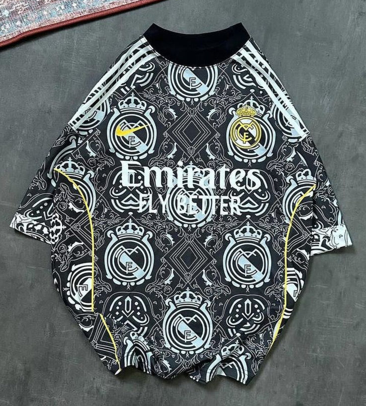 تيشيرت ريال مدريد نايك , خامة قطنية , قالب كبير