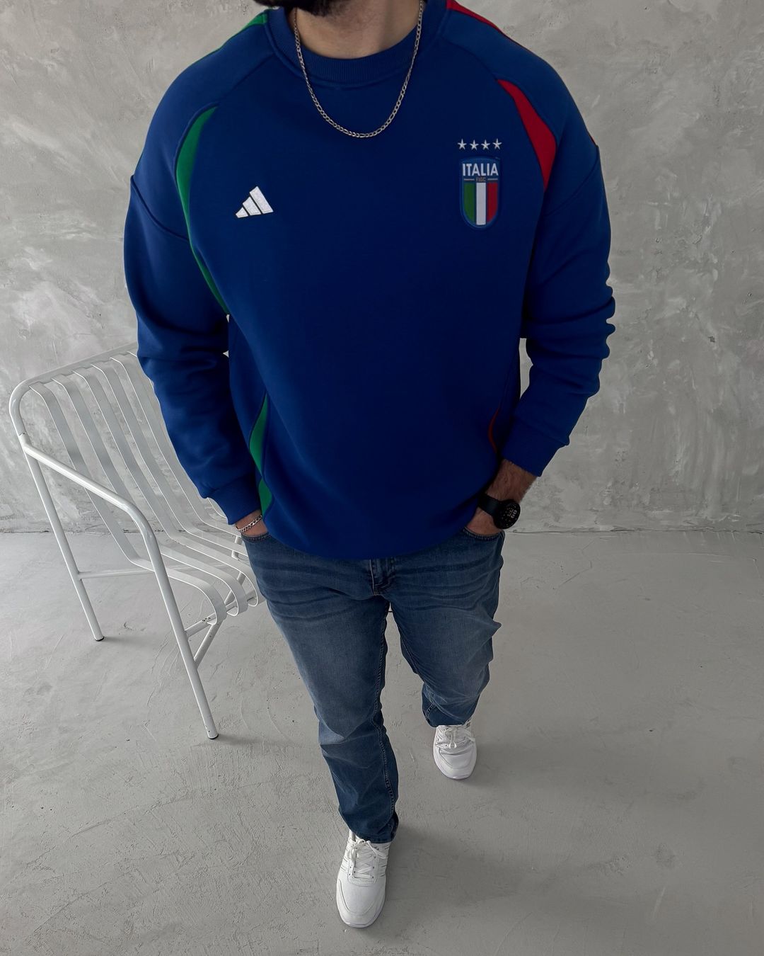 سويتر منتخب ايطاليا اديداس ,قالب كبير