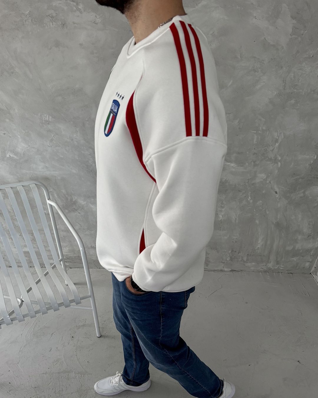 سويتر منتخب ايطاليا اديداس ,قالب كبير