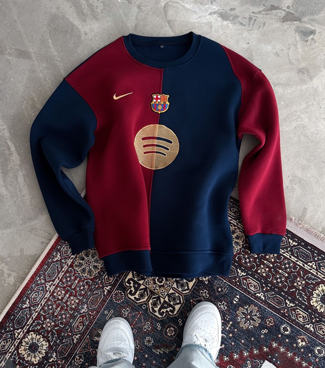 سويتر برشلونة نايك , قالب كبير