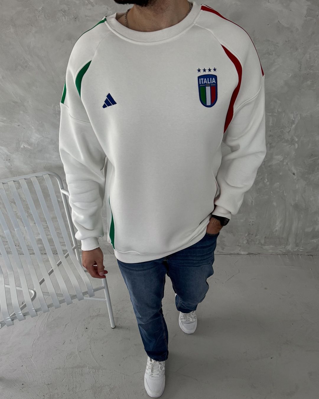 سويتر منتخب ايطاليا اديداس ,قالب كبير