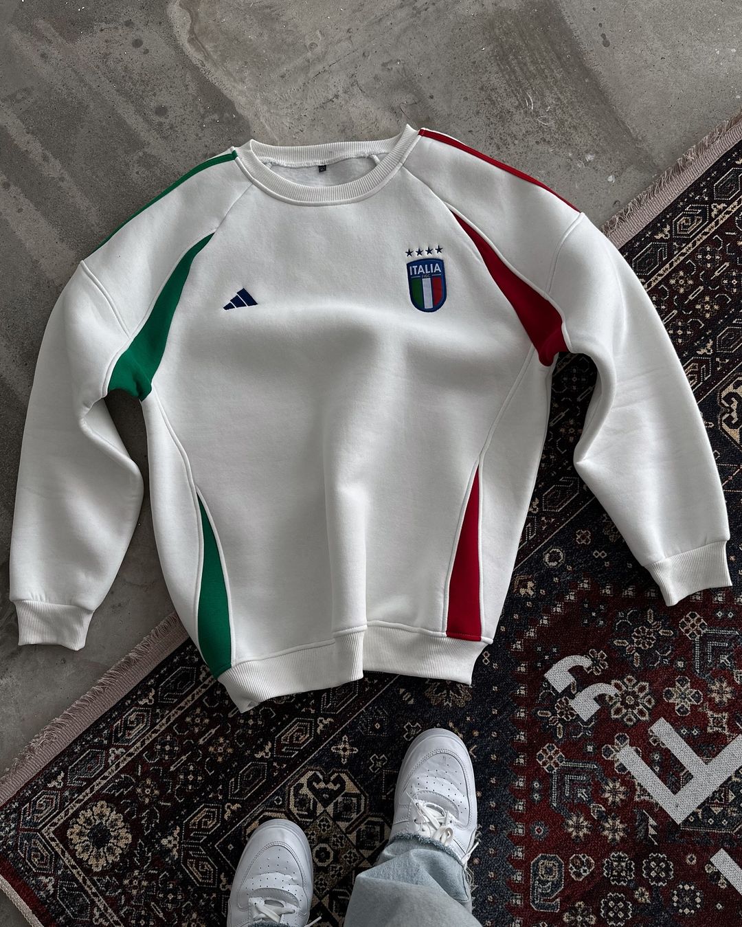 سويتر منتخب ايطاليا اديداس ,قالب كبير