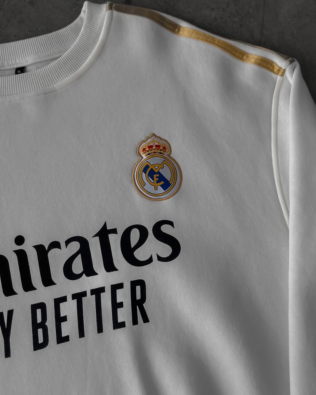 سويتر ريال مدريد قطني ثخين , قالب كبير