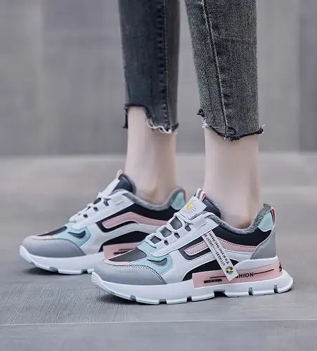 (القياسات بين 38>39) حذاء ملون نسائي ,قالب صغير