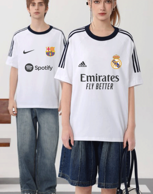 تيشيرت ريال مدريد وبرشلونة , مخطط قالب كبير