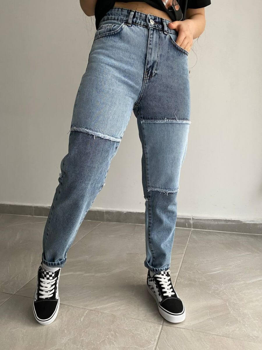 بنطرون بوري لونين نسائي , قالب طبيعي