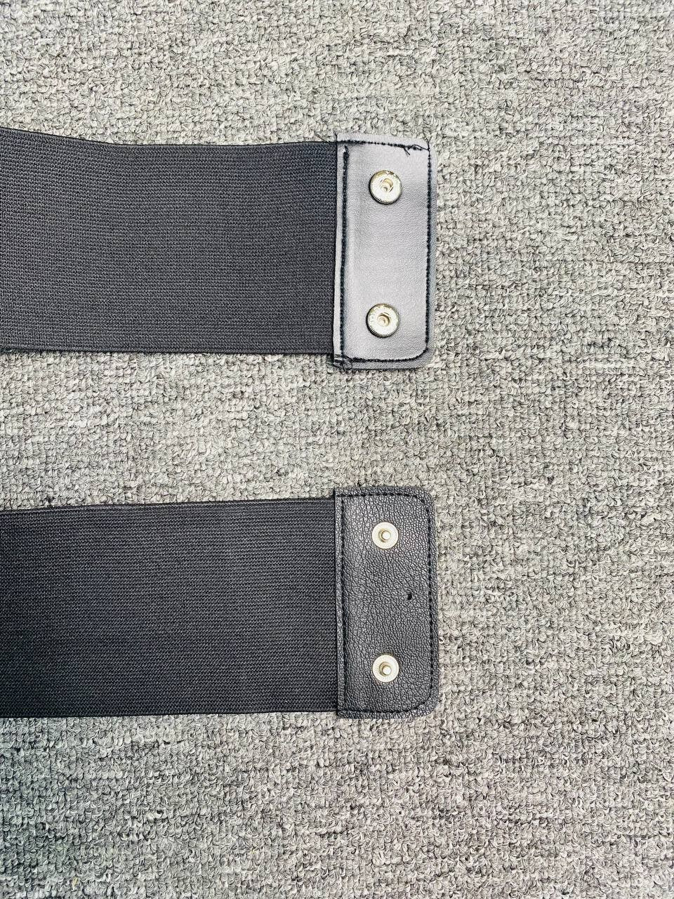 حزام بطن مرن اسود