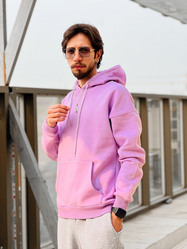هودي بنفسجي فاتح ساده نسائي رجالي