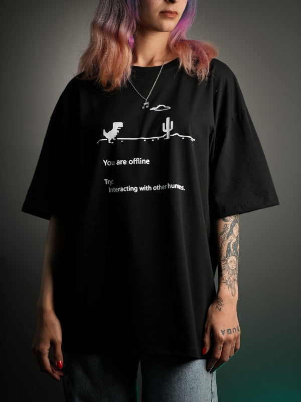 تيشيرتات لعبة كروم الديناصور