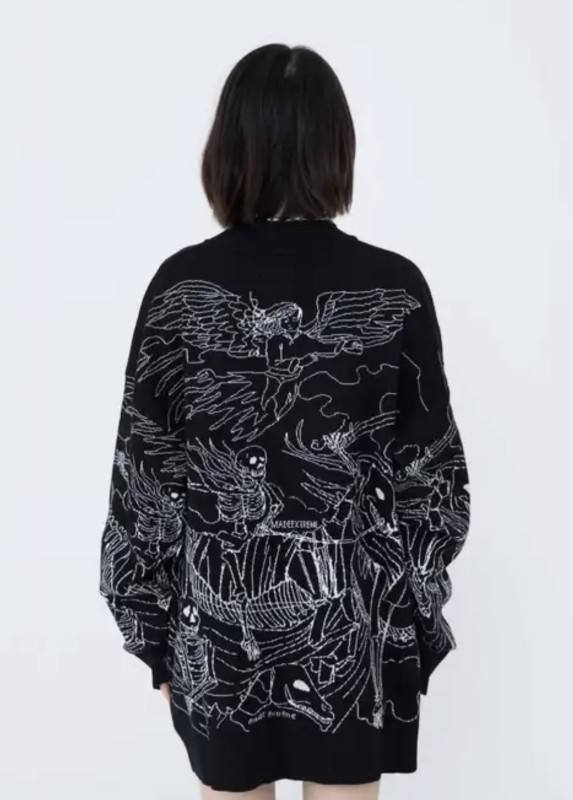 بدي ملاك وسكيلتون لون اسود