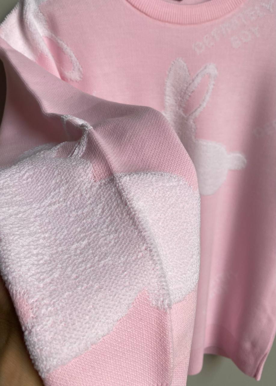 بدي لون وردي برسمة ارنب