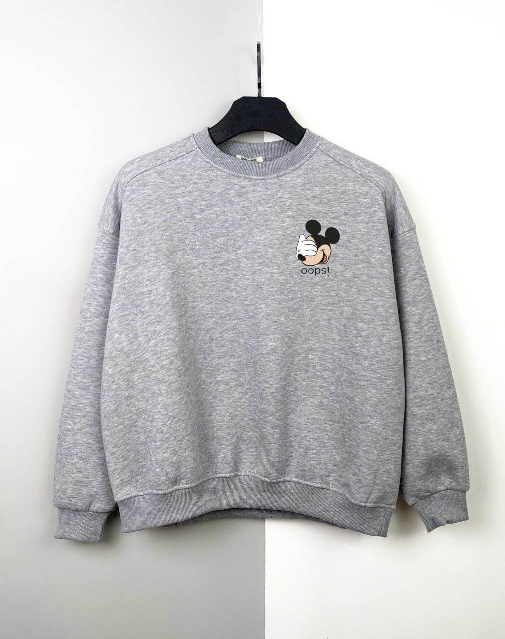سويتشيرت طبعة ميكي ماوس