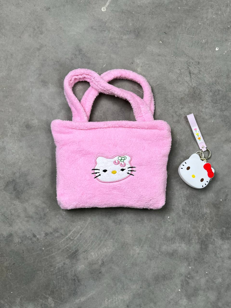 جنطه لولو كاتي وردية قطني