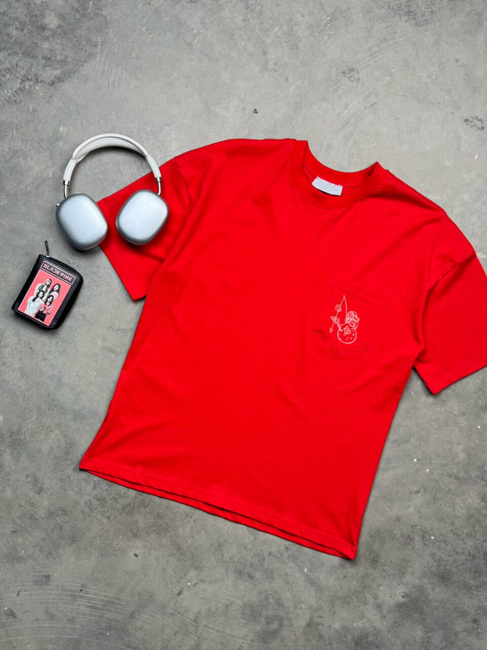 تيشيرت جيب اوفر سايز رائد فضاء عضيم