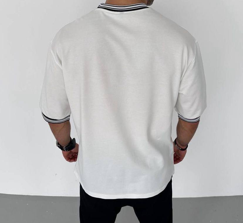 تيشيرت ريال مدريد مخطط من الياخة والردن ,قالب كبير