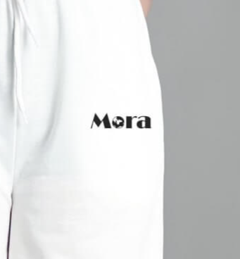 💙 بجامة شعار مورا ,قماش قطني , قالب طبيعي