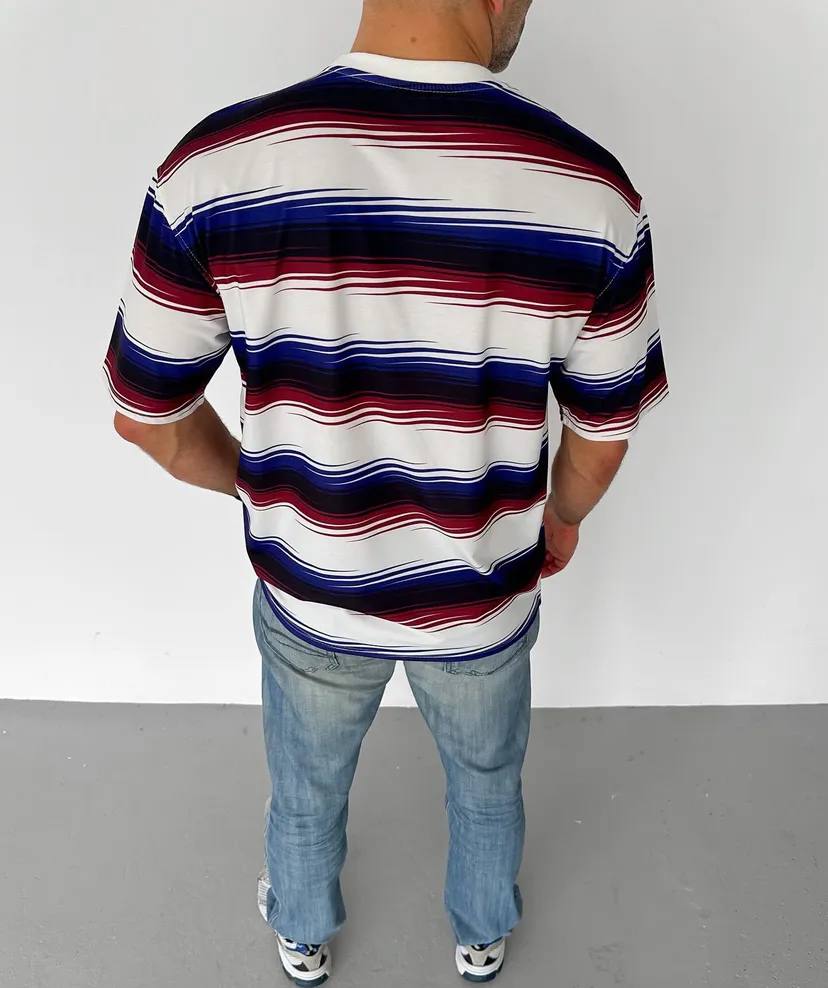 تيشيرت برشلونة سبوتيفاي مخطط ,قالب كبير