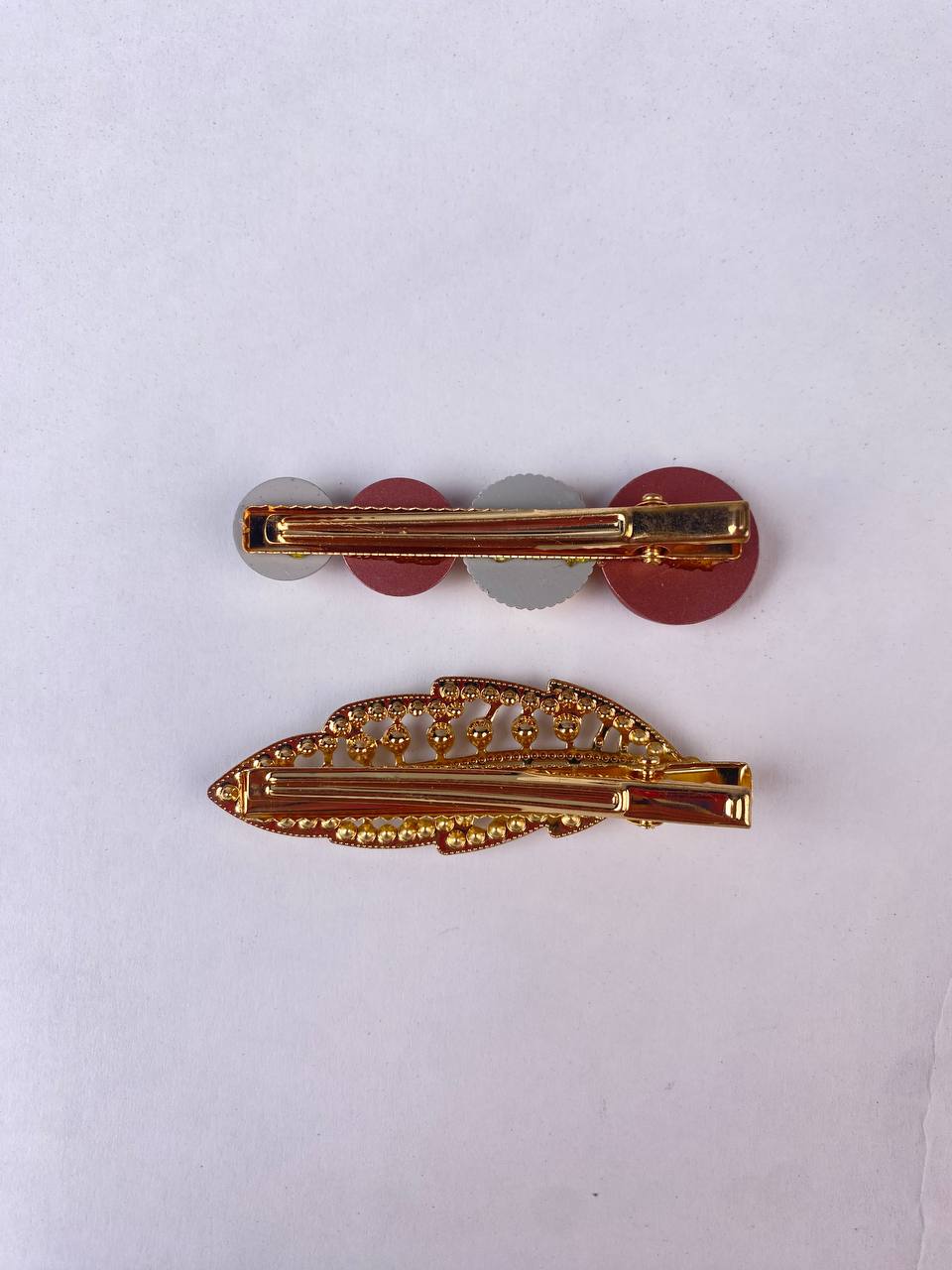 كماشة شعر طلاء ذهبي