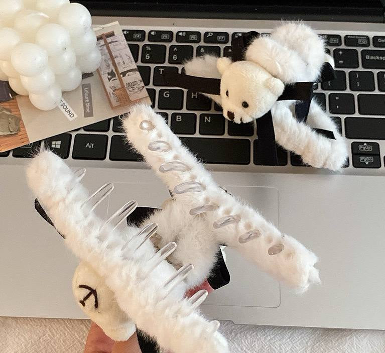 كماشة شعر فيونكة فرو دبدوب