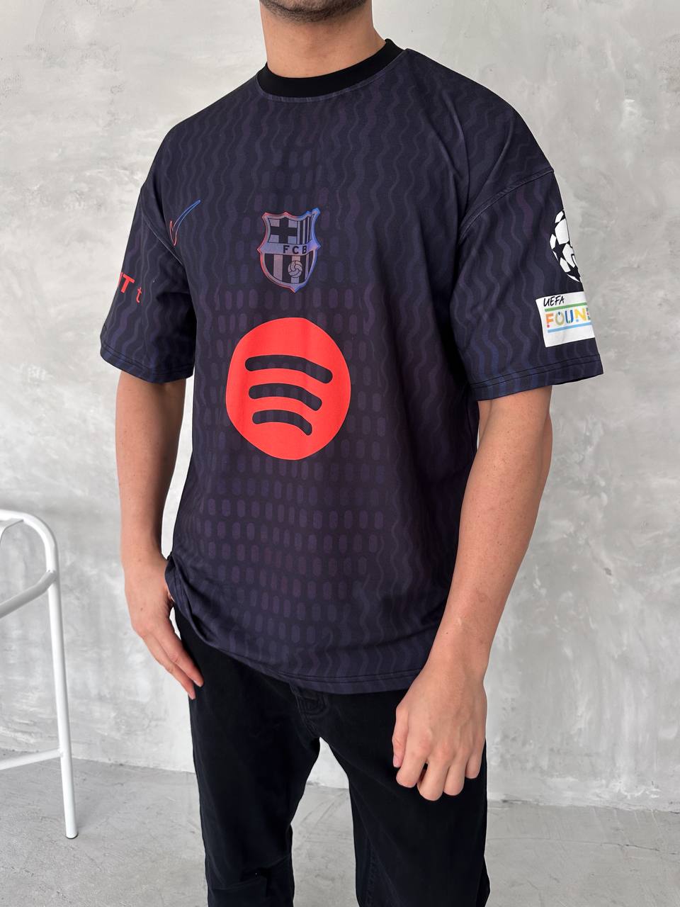 تيشيرت برشلونة نايك لامين يامال 19 , قالب كبير