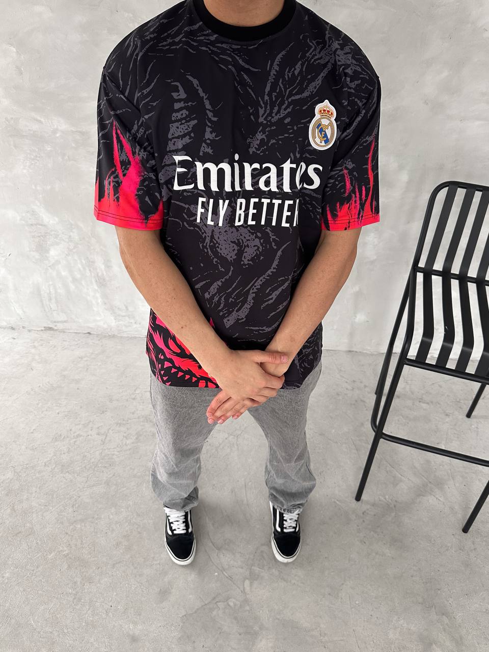 تيشيرت ريال مدريد التنين , قالب كبير