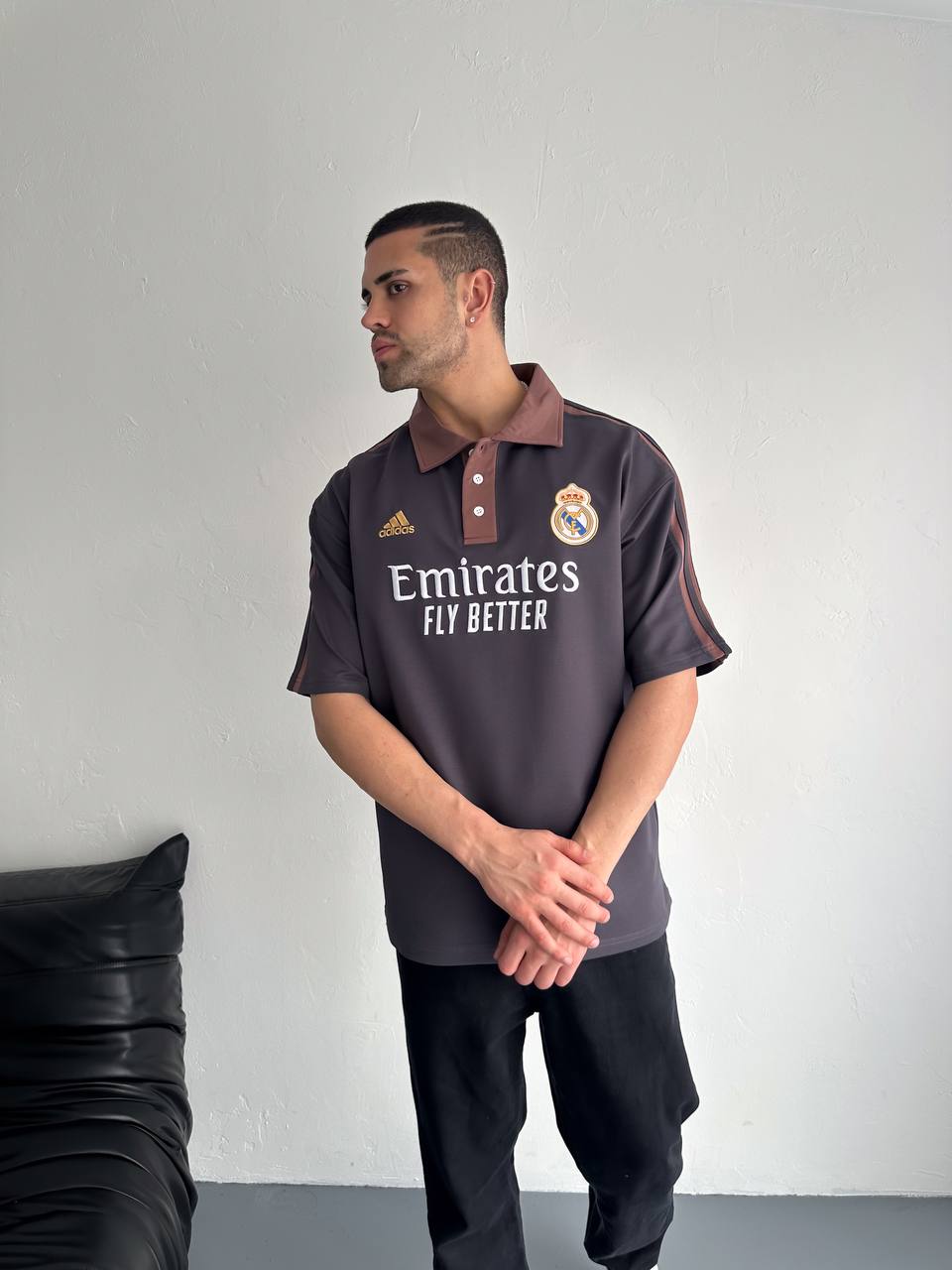 تيشيرت ريال مدريد ياخة اديداس ,قالب كبير