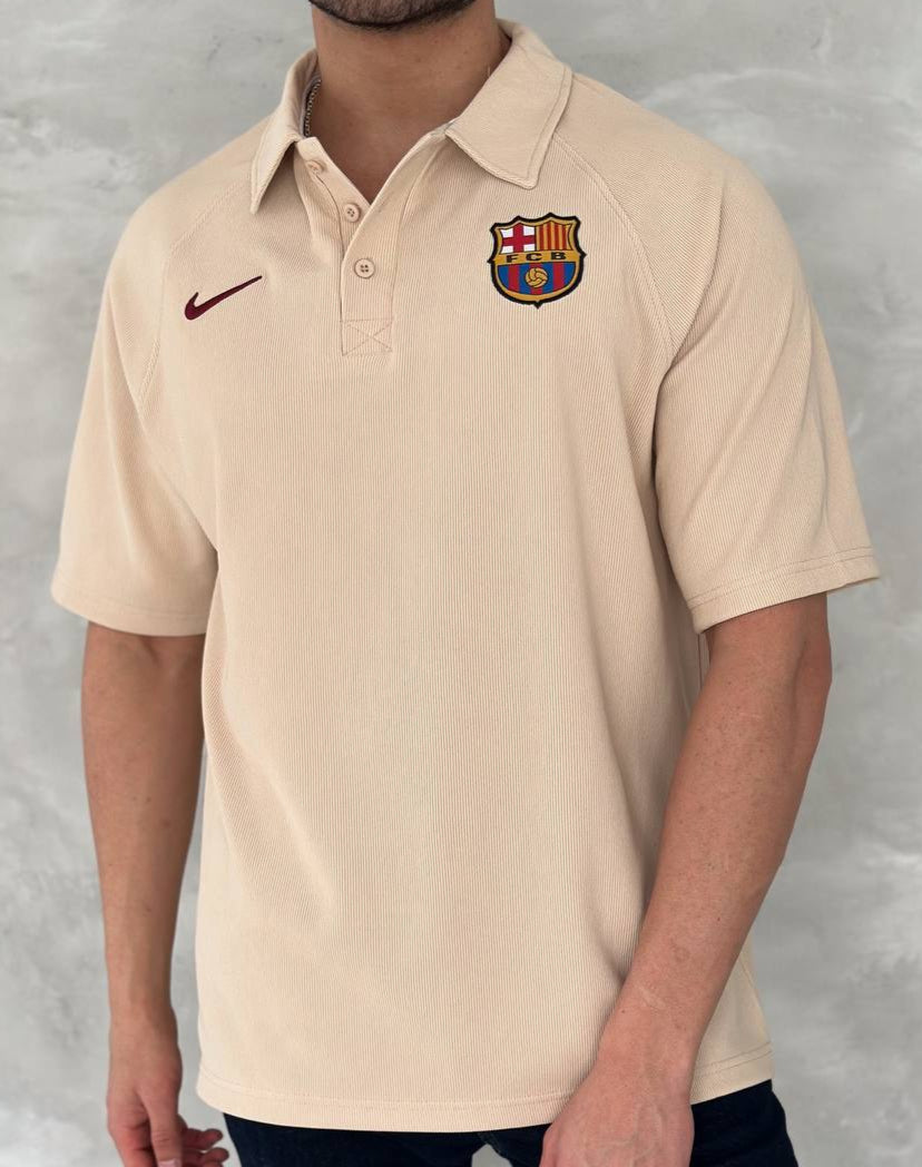 تيشيرت ياخة برشلونة نايك بيجي , قالب كبير