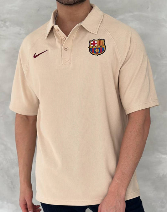 تيشيرت ياخة برشلونة نايك بيجي , قالب كبير