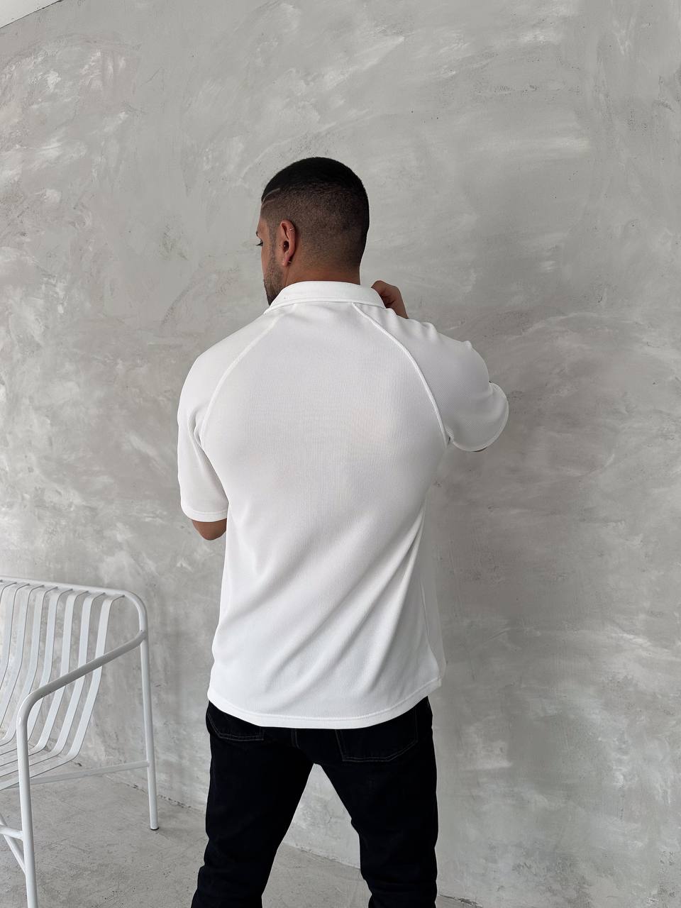 تيشيرت ياخة برشلونة نايك ابيض , قالب كبير