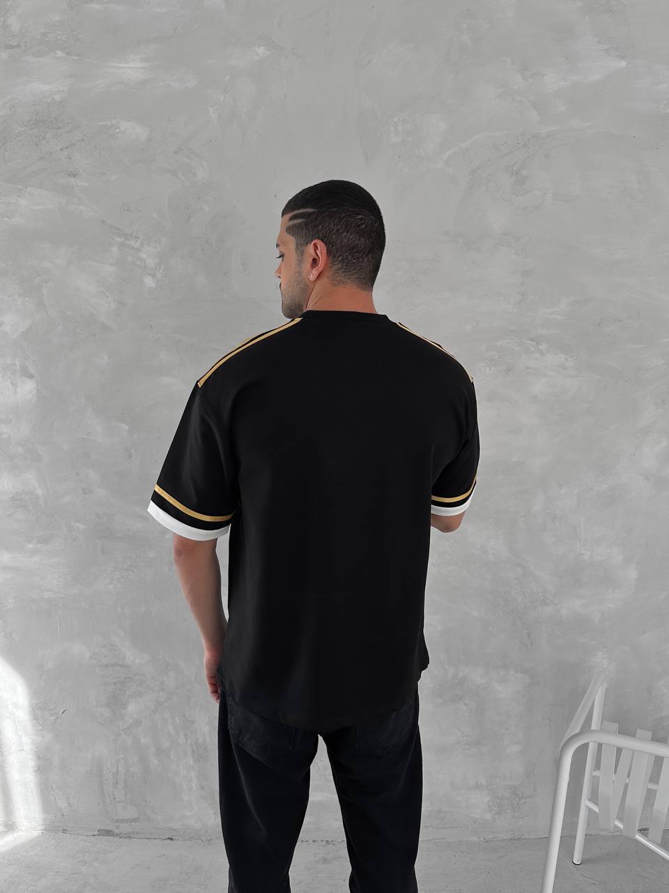 تيشيرت ريال مدريد الملك فيفا اسود , قالب كبير