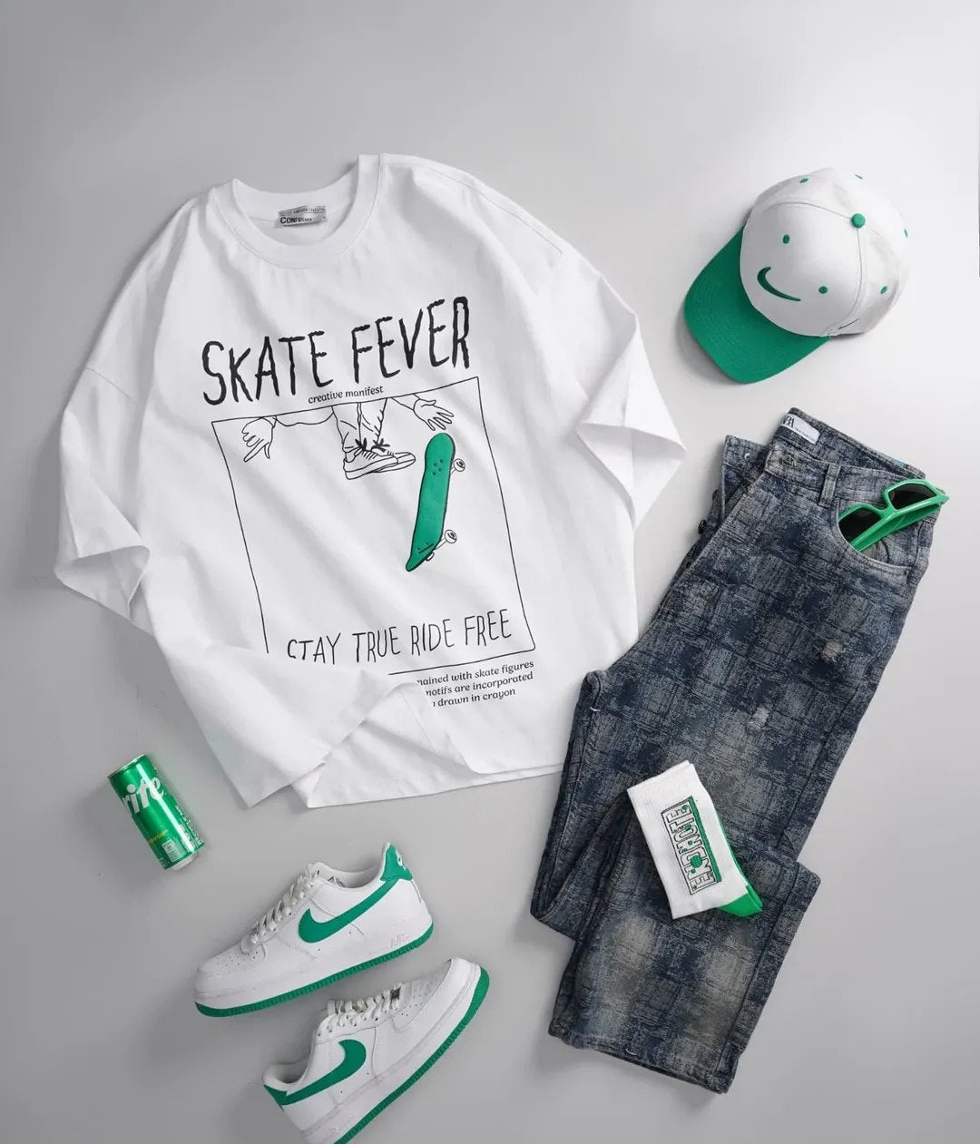 SKATE FEVER تيشيرت