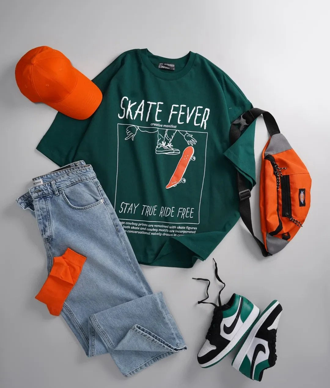 SKATE FEVER تيشيرت