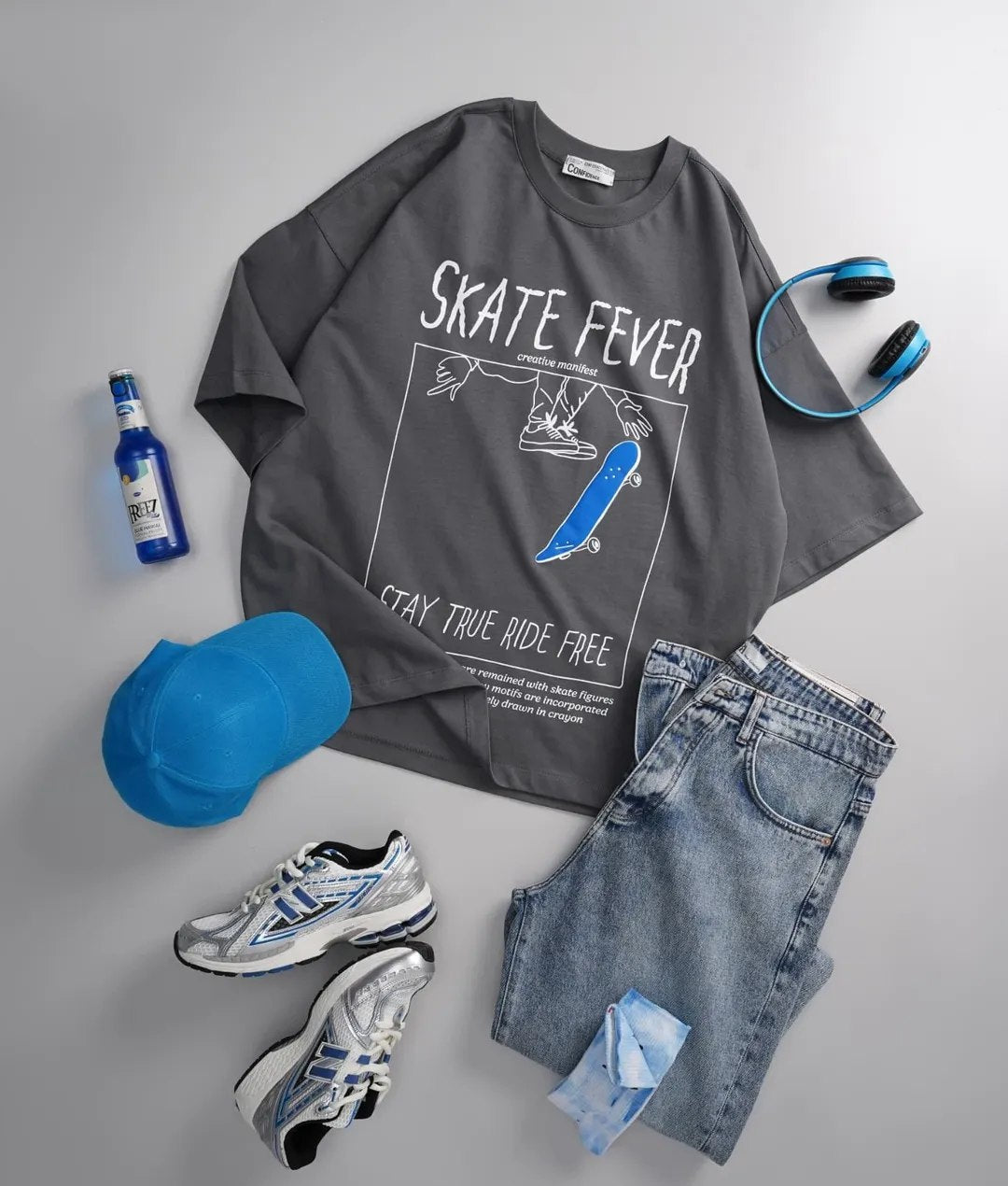 SKATE FEVER تيشيرت