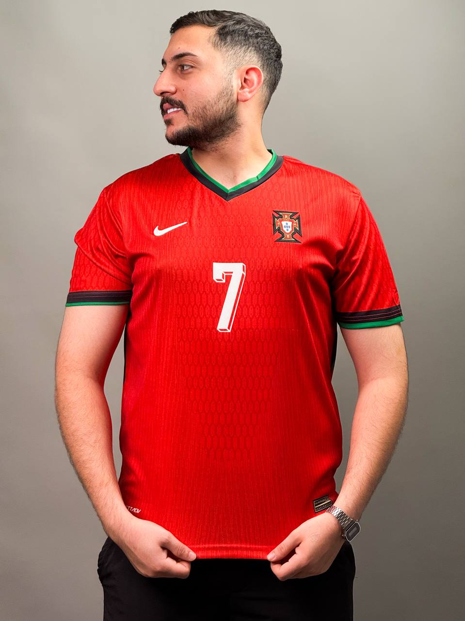 دريس تيشيرت منتخب البرتغال رقم 7 رونالدو