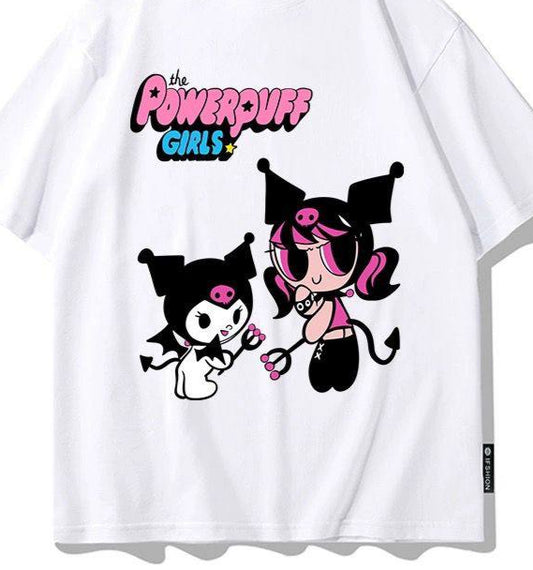 تيشيرت فتيات القوة وكرومي