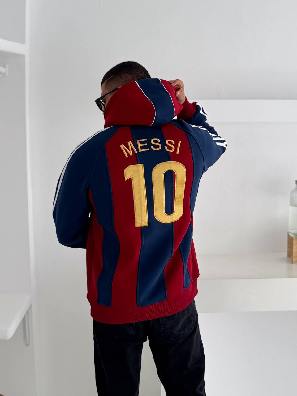 هودي برشلونة نايك ميسي رقم 10 . قالب كبير
