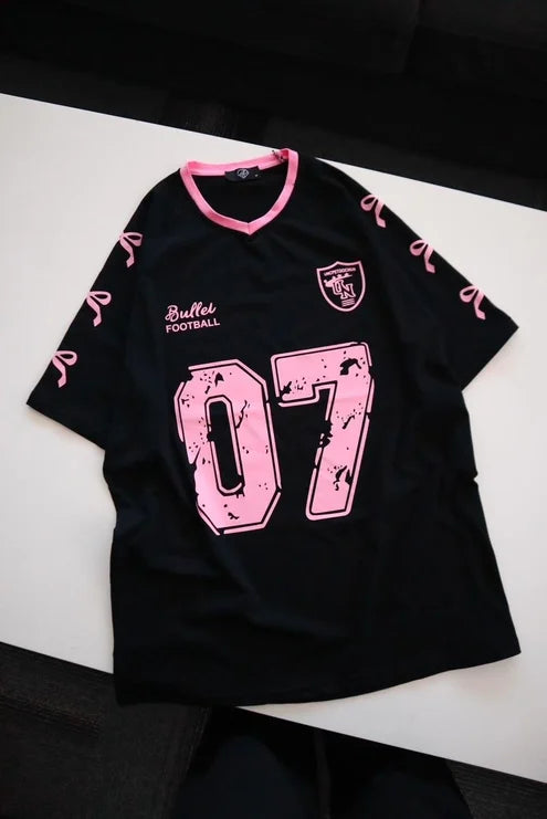 تيشيرت بناتي فيونكات كرة القدم , قالب صغير