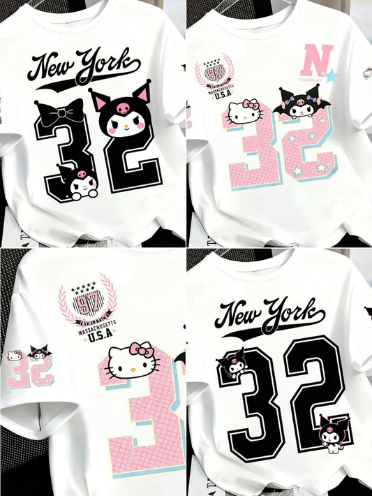 تيشيرتات هيلو كيتي نيو يورك