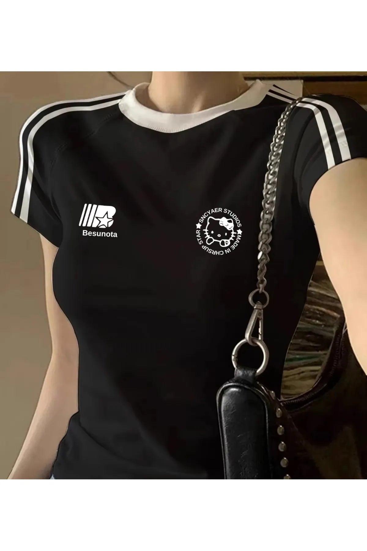 توب بناتي هيلو كيتي بلونين , قالب صغير