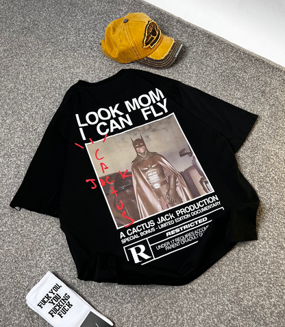 تيشيرت باتمان LOOK MOM I CAN FLY