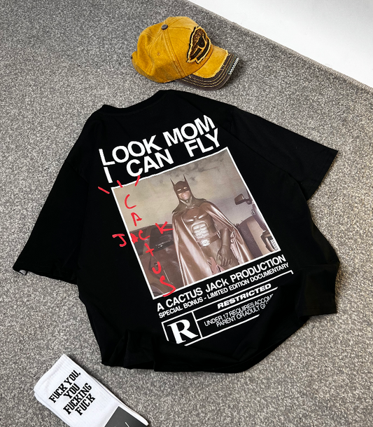 تيشيرت باتمان LOOK MOM I CAN FLY