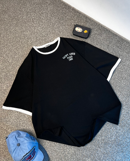 تيشيرت باريس ياخة وردن بخط  PARIS 1989