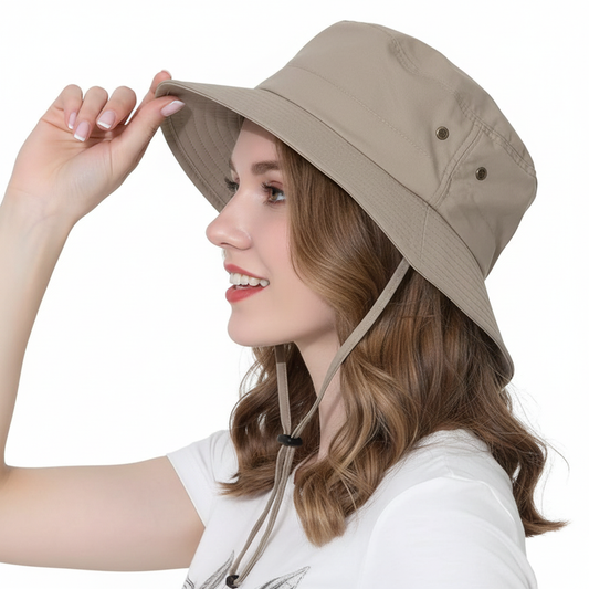 قبعة الصيد لون صحراوي ✅