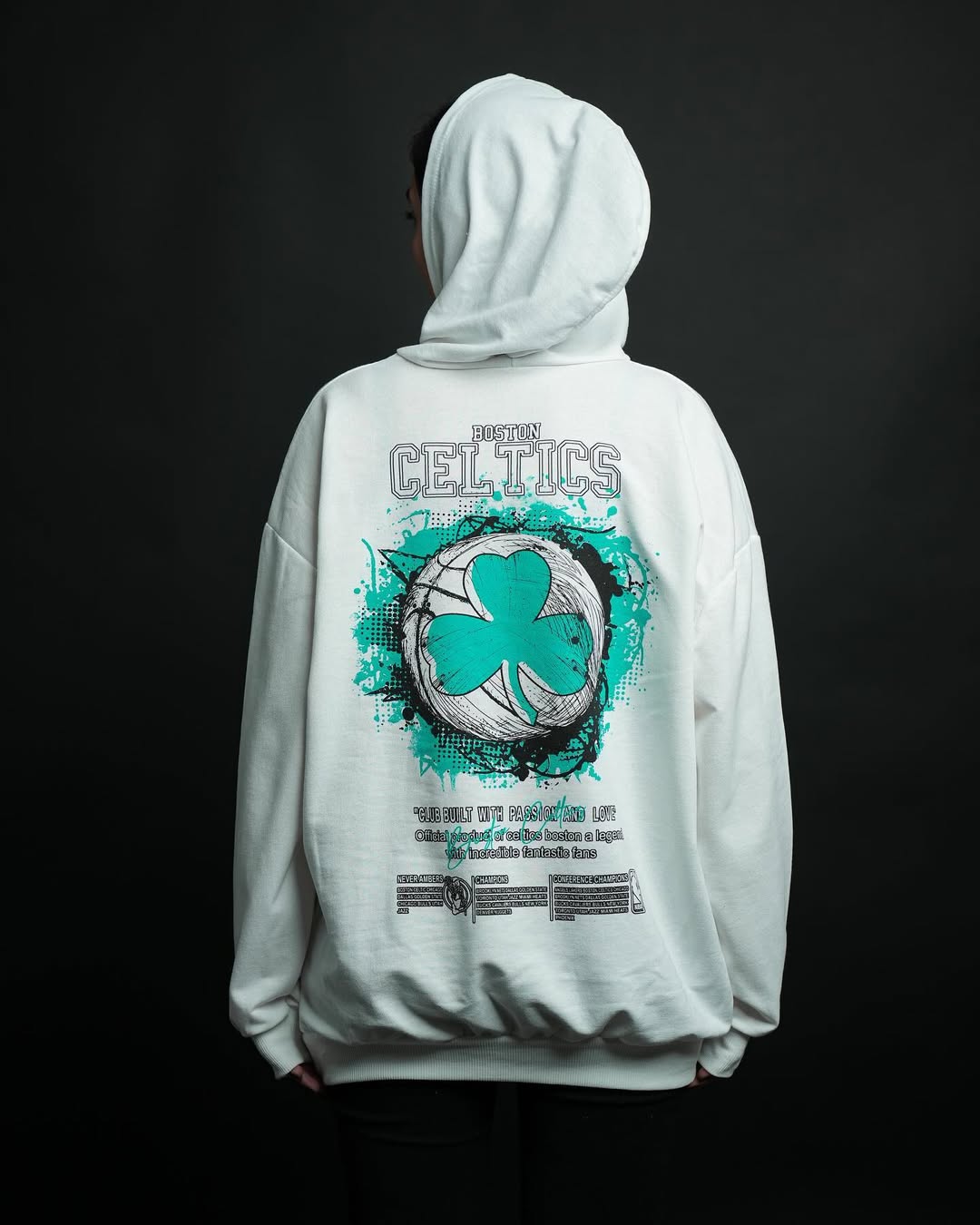 هودي بوسطن رصاصي فاتح , قالب طبيعي