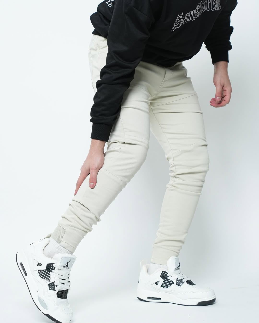 بنطرون قماش رجالي نسائي