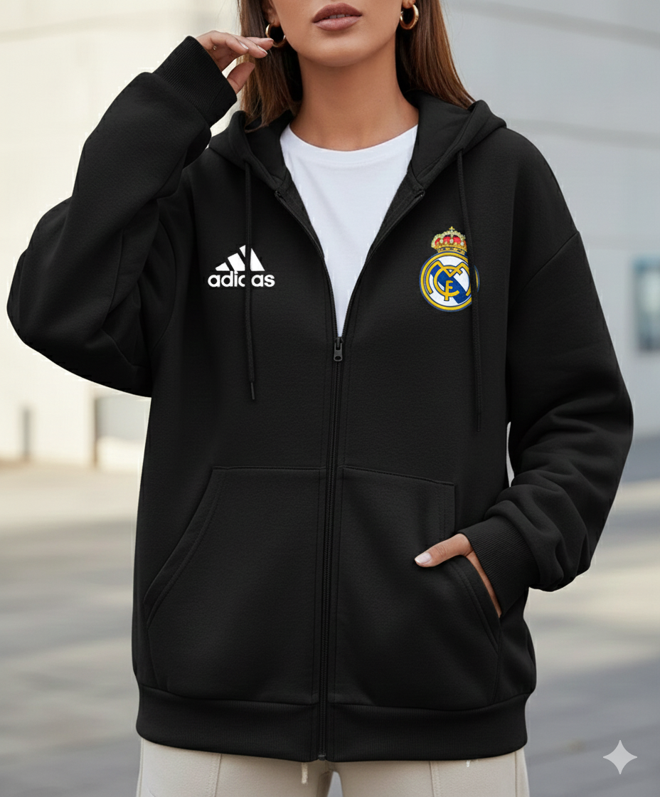 جاكيت ريال مدريد اديداس , قطني